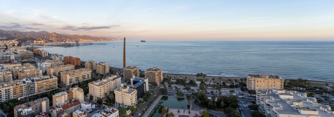 Málaga Playa - Bird View 2