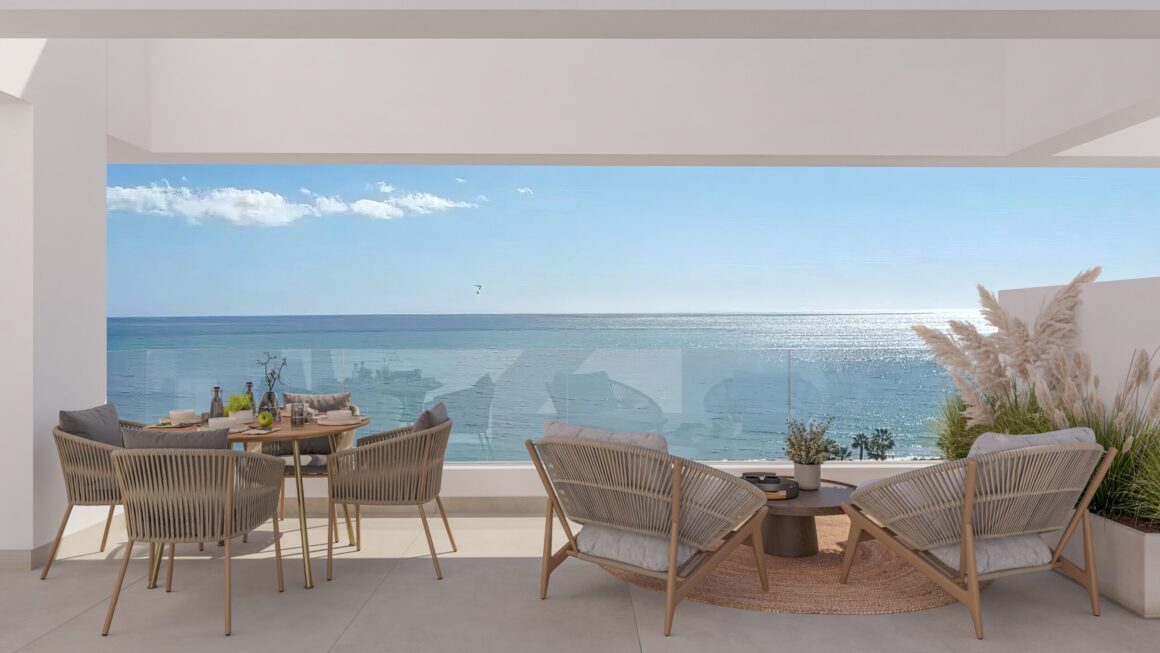 Málaga Playa - Living Room View