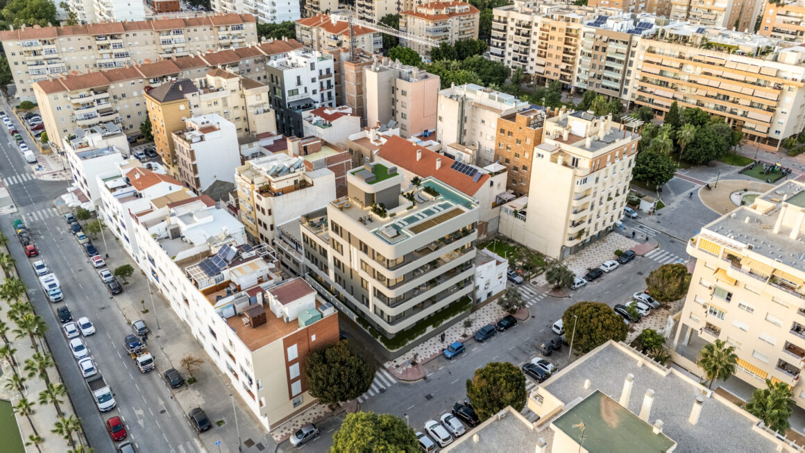 Málaga Playa - Bird View 3